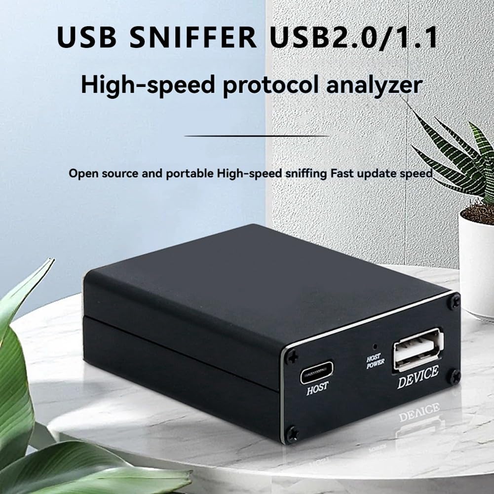 Analizador de Protocolo de Bus de Alta Velocidad USB Sniffer 2.0: Herramienta Portátil de Código Abierto para Captura y Rastreo de Paquetes.