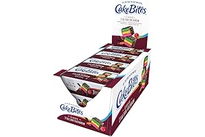 Cookies United Original Cake Bites: Bite-Sized Italian Rainbow Assortment