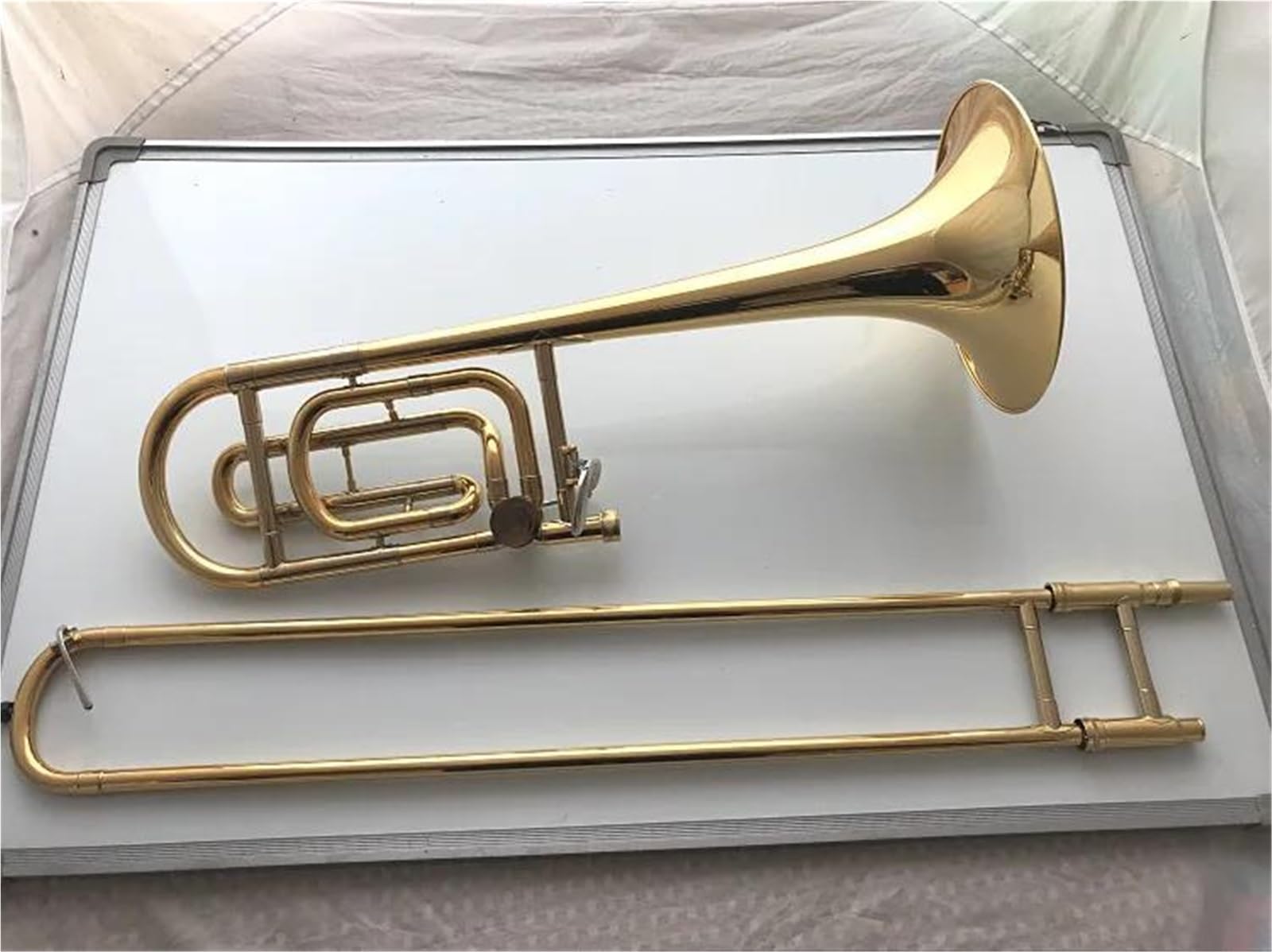 Professionelle Variation Posaune Instrument Bb F Gold Lack Tenor Profiposaune