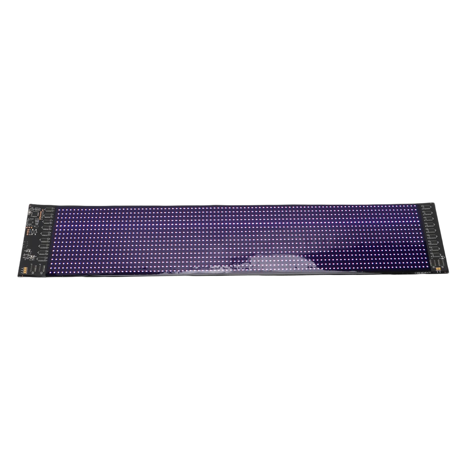 Demeras Pantalla de Desplazamiento Programable, Pantalla de Desplazamiento de Animación de Patrón de Texto, Cuentas LED Multifuncionales de Alto Brillo, Fácil de Operar, Control de Aplicaciones para
