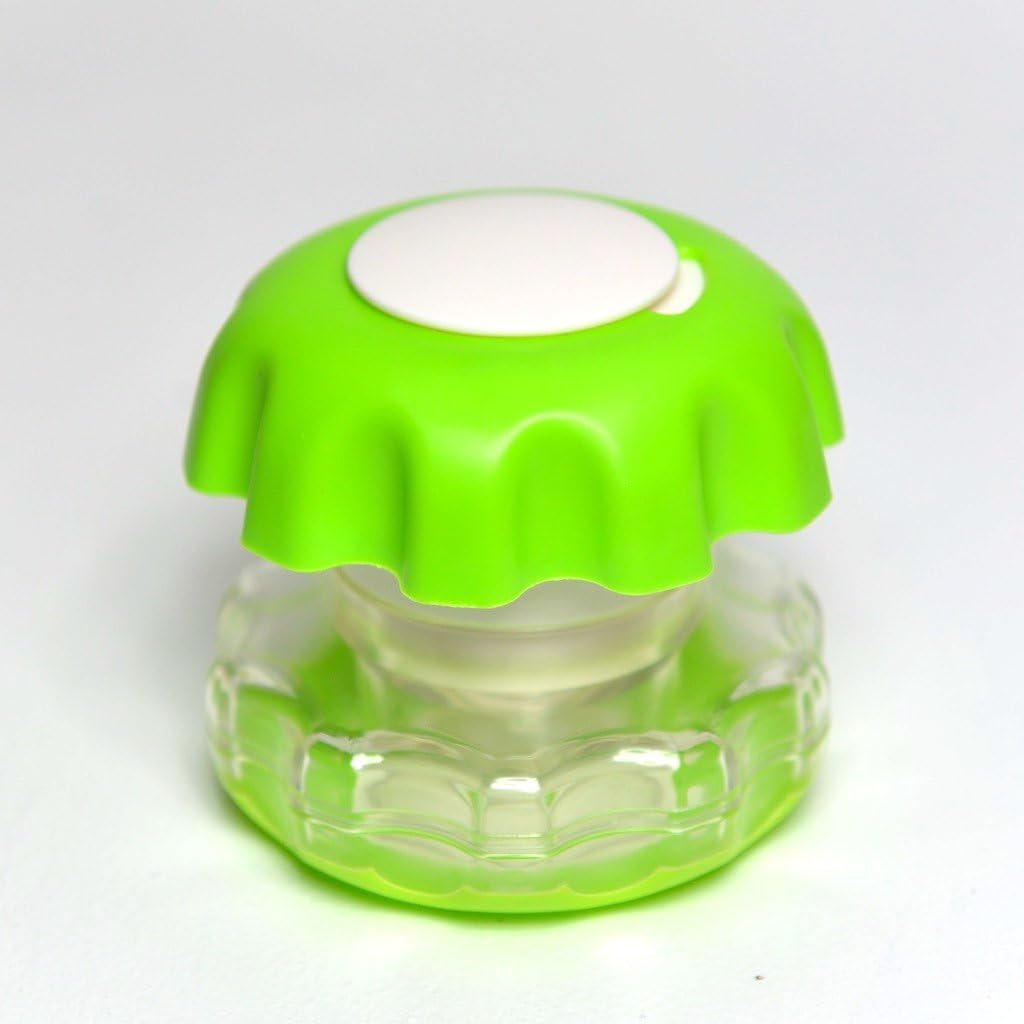 Pill Crusher "XL" with Pillbox Compartment. Colour: Green