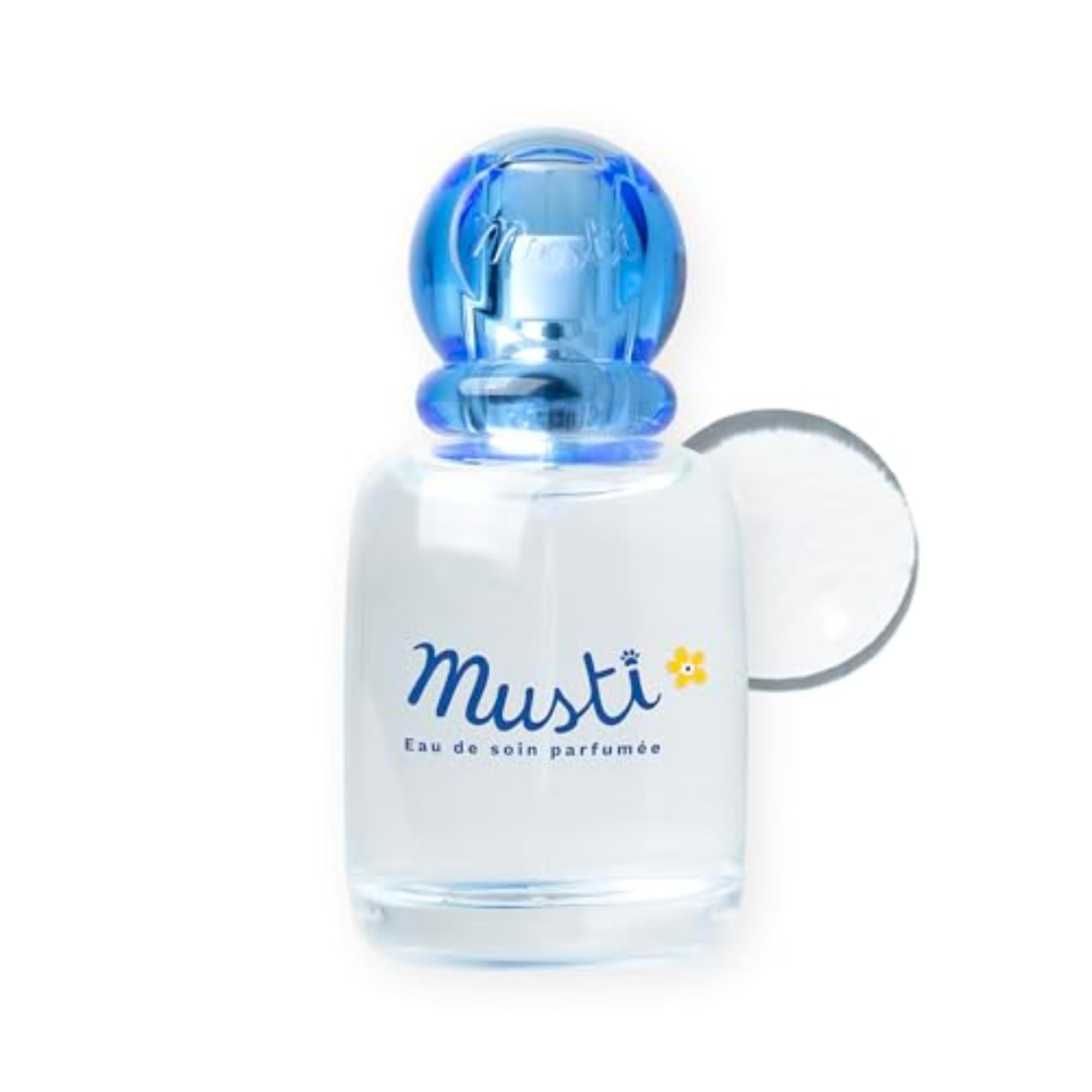 Mustela Musti Eau de Soin Parfumee - Delicate Fragrance for Boys & Girls - with Chamomile & Honey Extracts - AlcoholFree - 50ml
