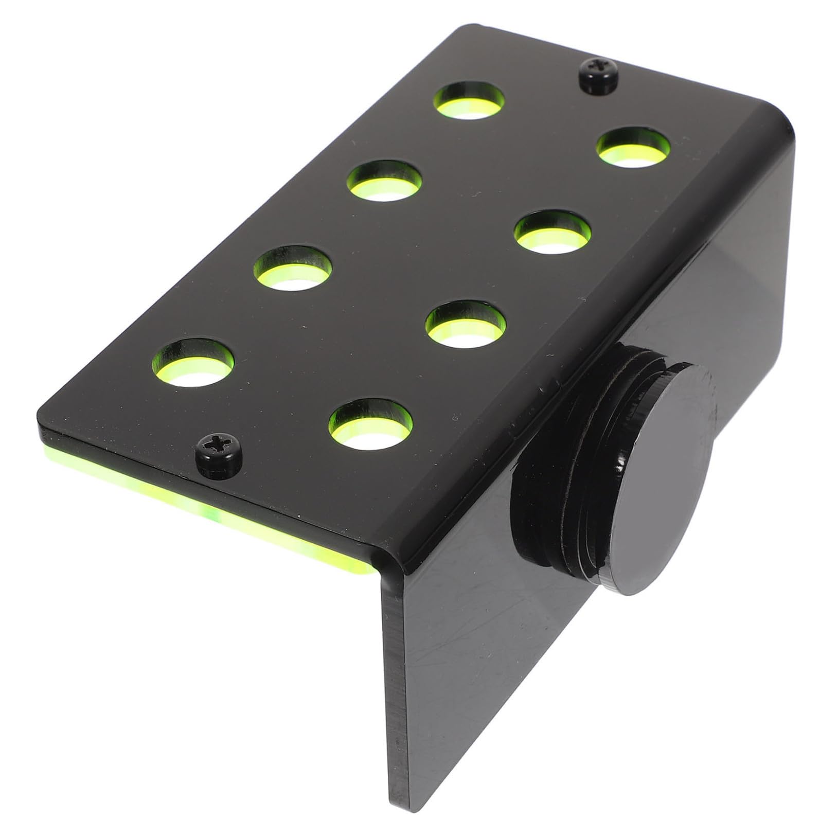 Soporte de coral acrílico verde fluorescente Abaodam para esquejes SPS sanos