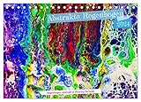  Abstrakte Regenbogen (Tischkalender 2024 DIN A5 quer), CALVENDO Monatskalender: Farbenfrohe abstrakte Malerei in Porting Technik (CALVENDO Kunst)