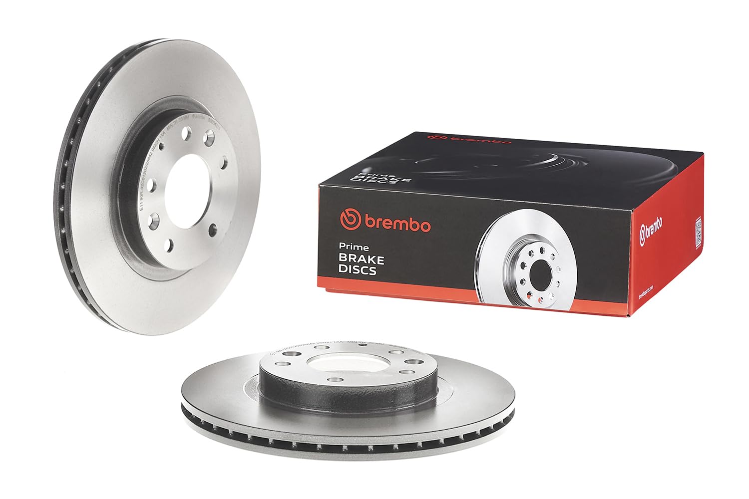 Amazon.com: Brembo 09.B042.11 UV Coated vented Front Brake