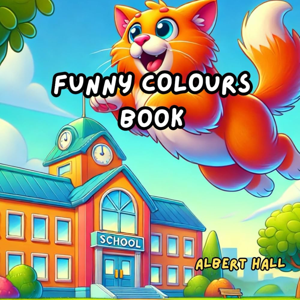 Funny Colours: Funny colours colouring book (Fantastic Colouring Books)