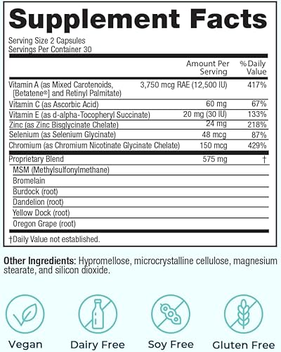 Miniatura 3 de VitaMedica  Fórmula de vitamina transparente para la piel  Tratamiento del acné  Cuidado de la piel  Limpieza y desintoxicación  Vitamina C A y E