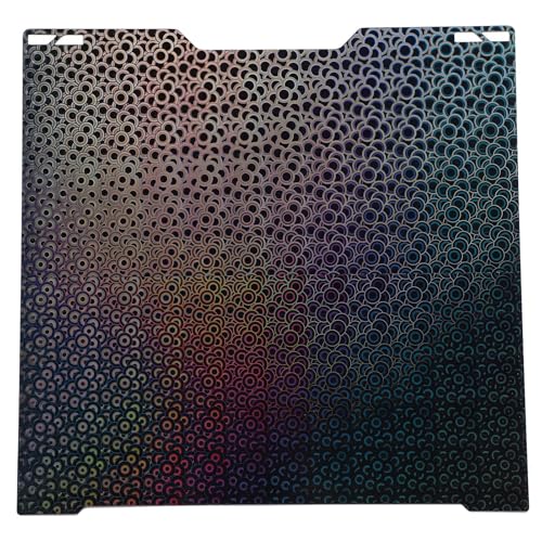 YWBL-WH Print Bed Spring Plate H5H 3D Printer Platform with Adhesion, Stability, and Professional Finishes, Double-Sided