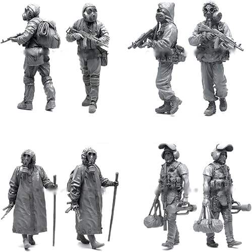 1.969 in 1/35 resina kits modelo figura miniatura GK incoloro y auto-ensamblado A8-00581