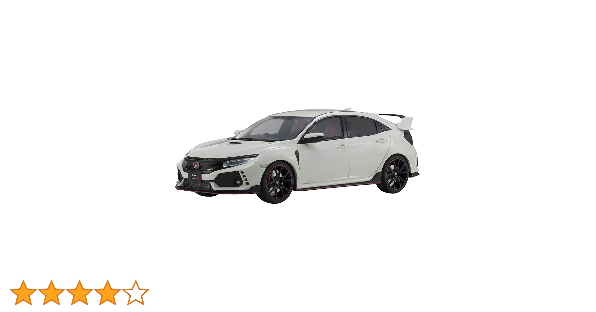 Amazon | samurai 1/18 ホンダ シビック タイプ R ホワイト 完成