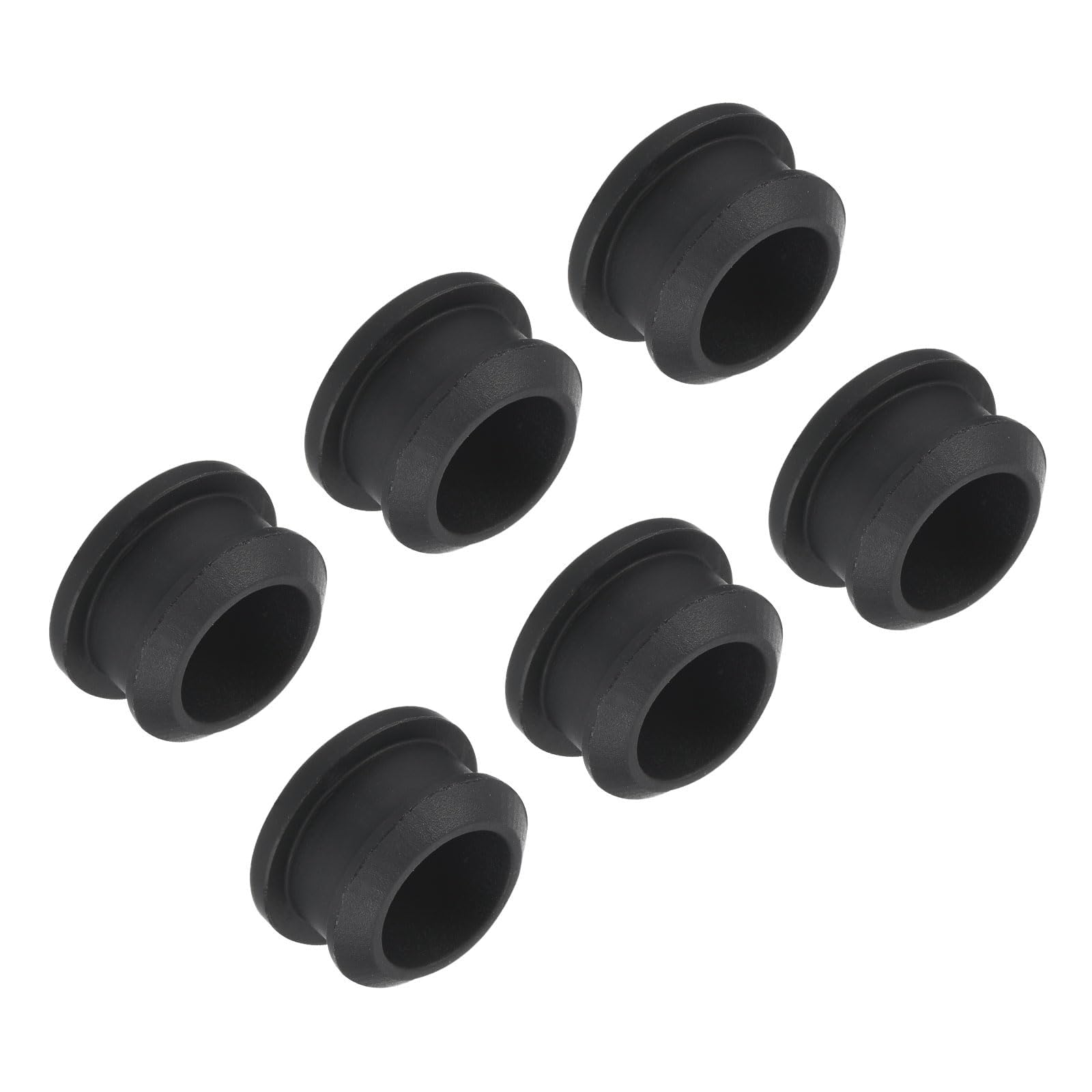 TA-VIGOR 6Pcs Silicone Snap in Locking Hole Plugs, 16mm Diameter Hole Stoppers