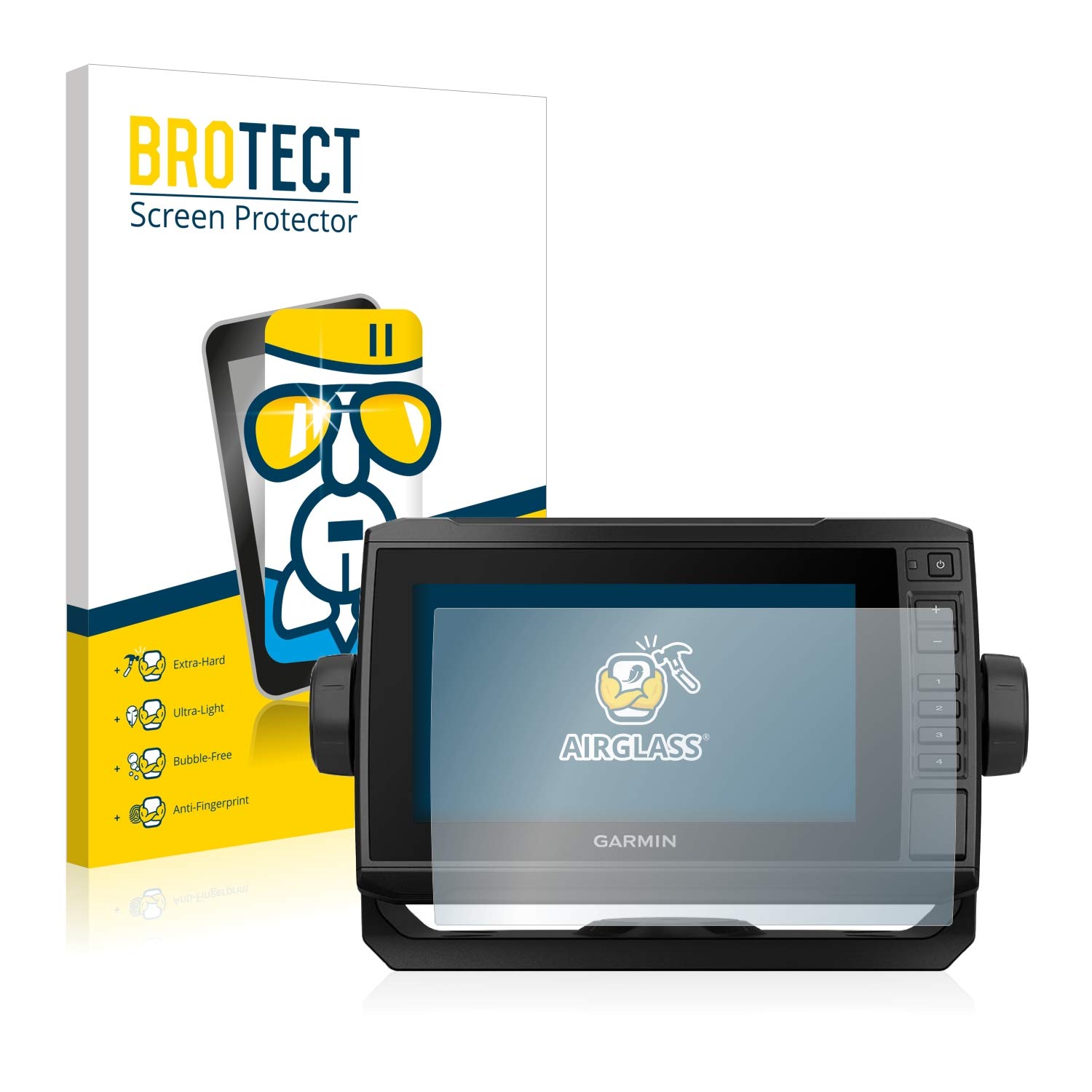 BROTECT Full-Cover Antireflecterende Screen Protector voor Garmin Venu (43 mm) (2 Stuks) - Full-Screen Schermbeschermer, Screen Protector, Mat BROTECT Full-Cover Antireflecterende Screen Protector voor Garmin Venu (43 mm) (2 Stuks) - Full-Screen Schermbeschermer, Screen Protector, Mat