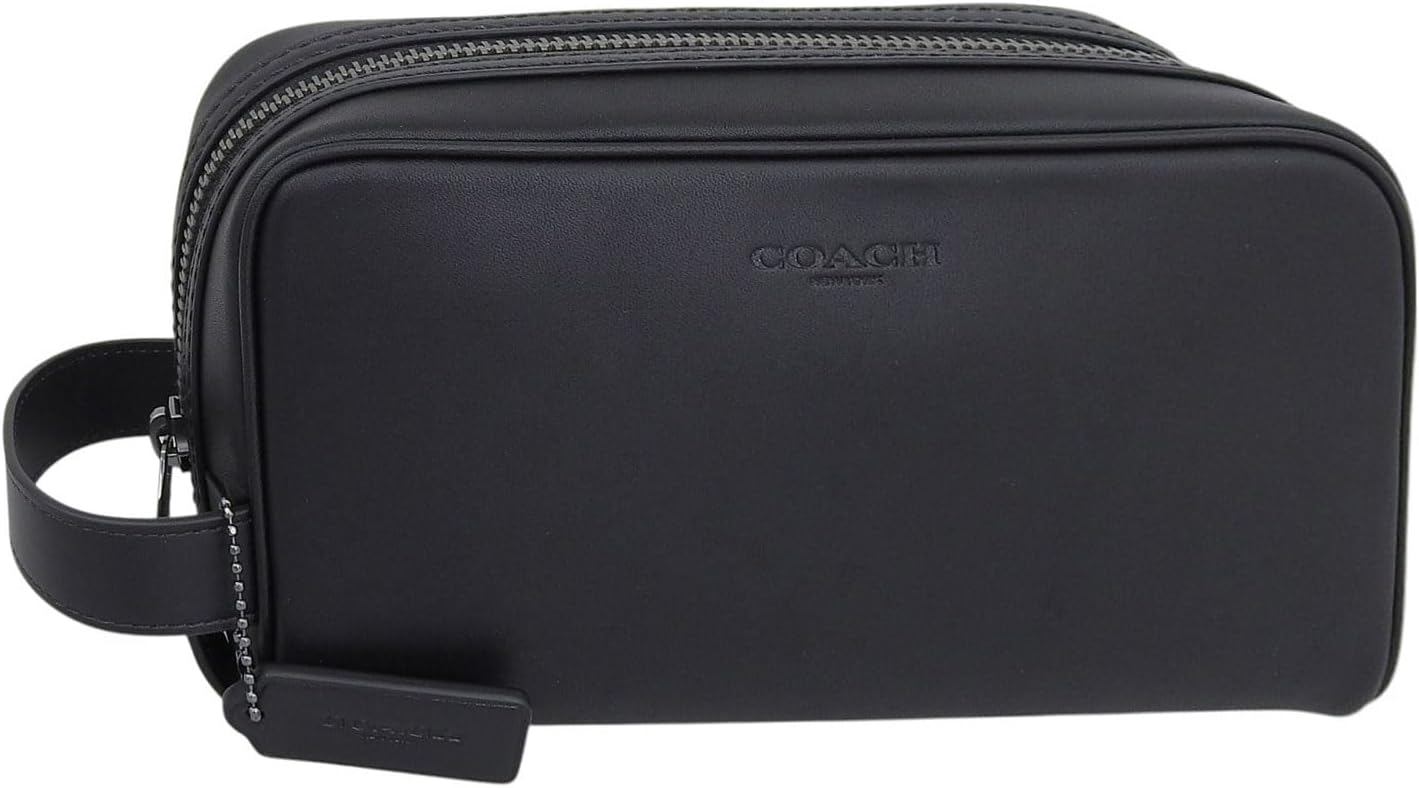 フェンディ] 7VA520 ロゴ BOX型 横長 ショルダーバッグ レザー メンズ