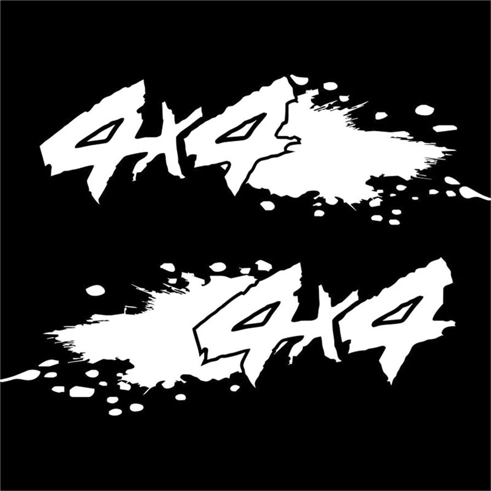 FGLFPXI 4x4 Modeling Sticker, Used for Motorcycle, Car Decoration Decal 15cm * 11cm