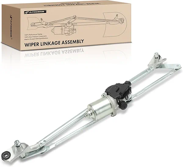 A-Premium Front Windshield Wiper Motor and Linkage Assembly Compatible with Toyota Tacoma 2005-2015
