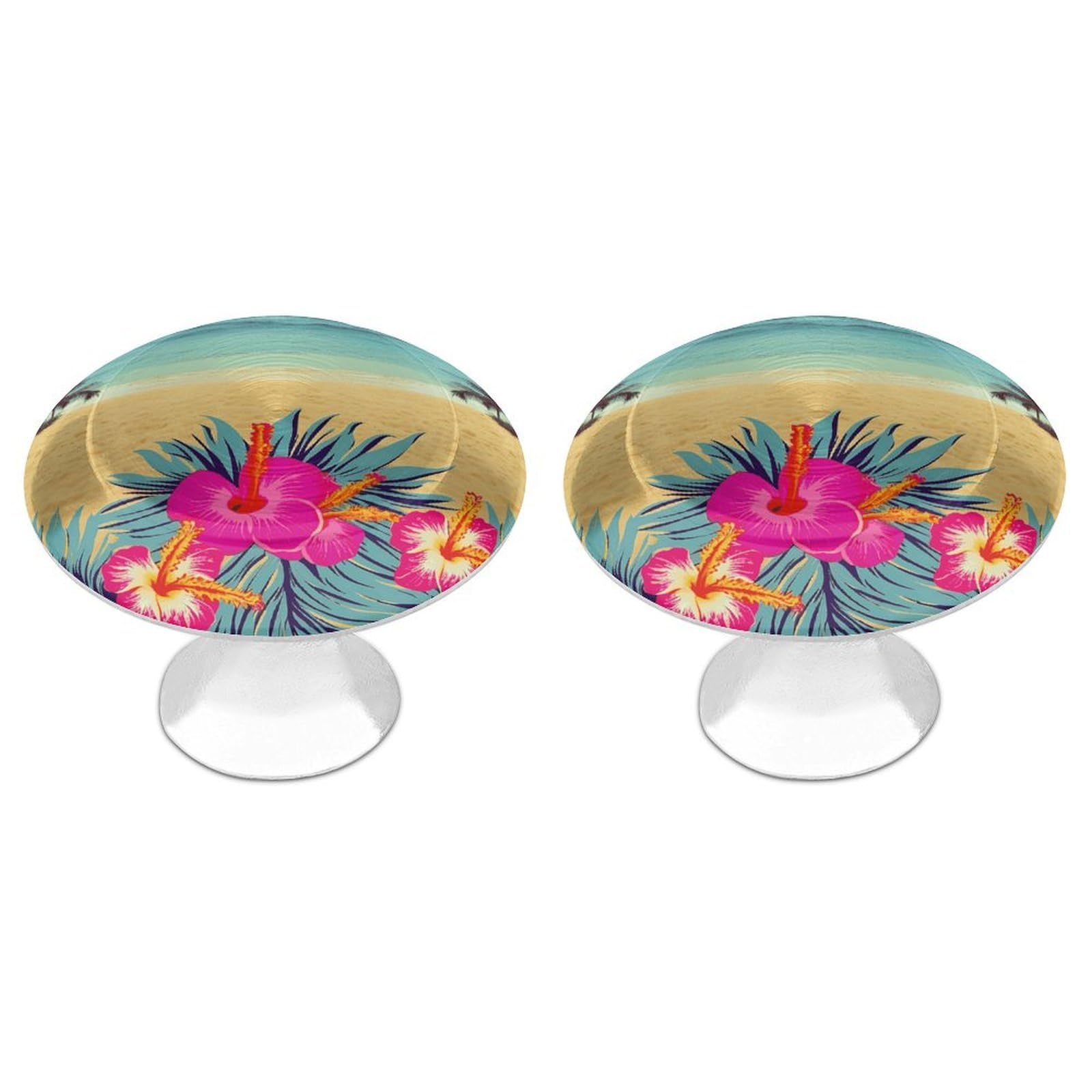 Btcowzrv Style Hello Hawaii 2 Pack Cabinet Knobs Drawer Pulls