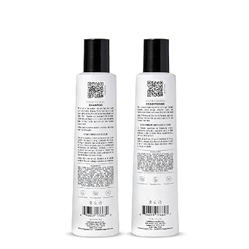 PETER COPPOLA Color Control Sulfate Free Shampoo & Conditioner Duo - For Color Treated Hair - Color Safe Keratin Shampoo & Intensely Hydrating Conditioner (12 Fl Oz)