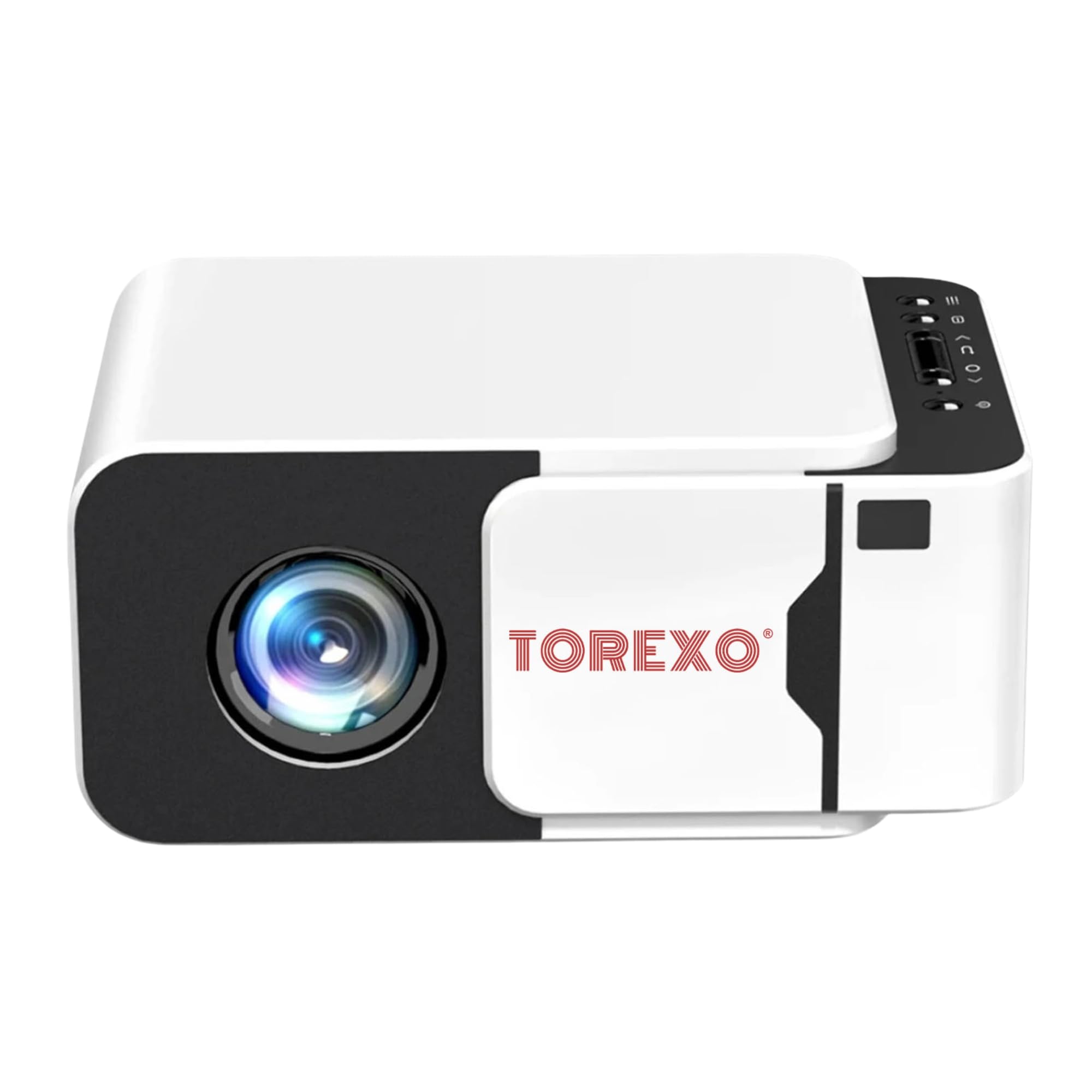 TOREXO T5 Mini 4K Support Native HD Android 13 WiFi/BT 6.0 Auto Keystone with Miracast (5500 lm / 1 Speaker/Wireless/Remote Controller) Portable Projector (White)-image-19