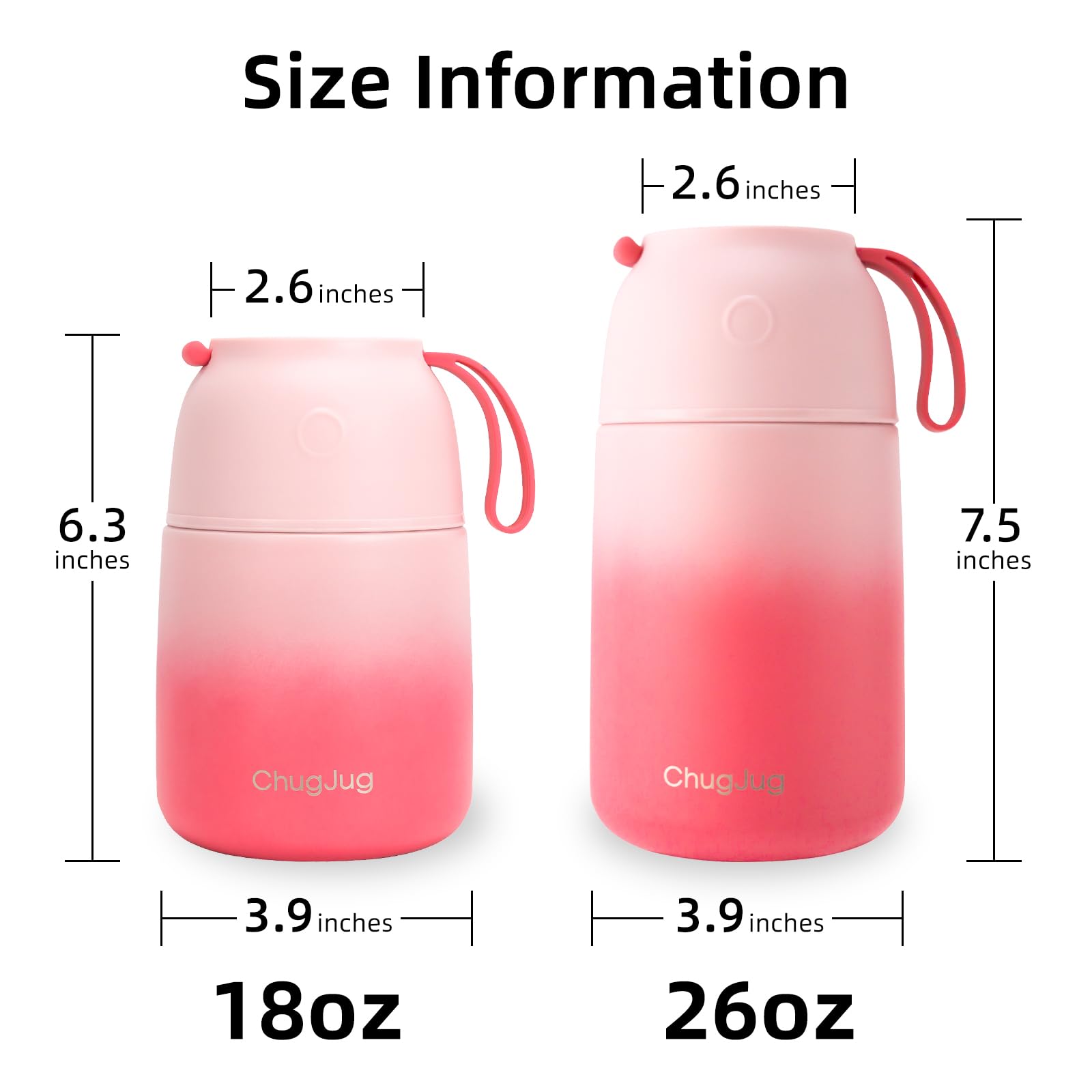 Termo do gorących potraw, szeroki otwór, 500 g, izolowany pojemnik na żywność z łyżką, szczelny termos na zupę dla dorosłych, ze stali termicznej do biura, pojemniki na żywność ze stali