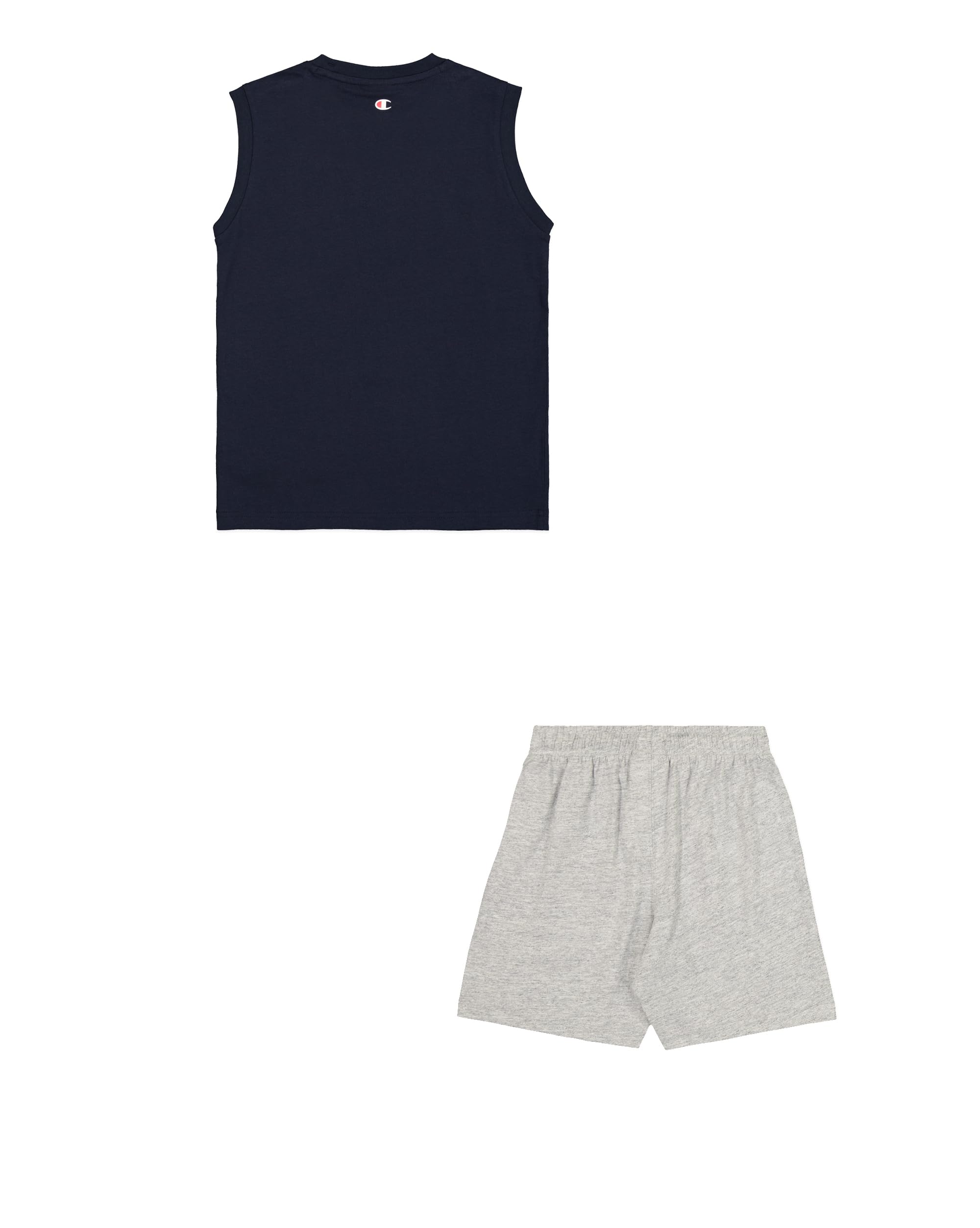 Champion Legacy Boy - Graphic Sleeveless Crewneck Set Colocar Niños (Pack de 2)