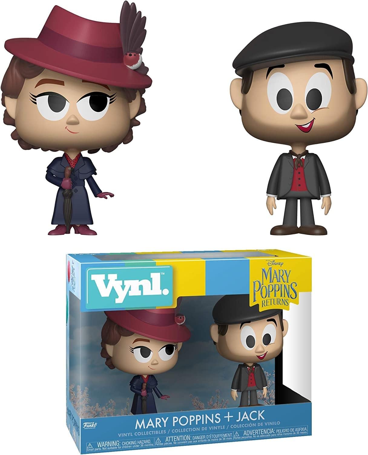Wynl Mary Poppins + Jack フィギュア 2体セット Wynl Mary Poppins + Jack フィギュア 2体セット Amazon.com