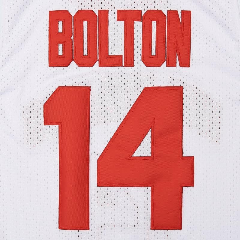 Mens Basketball Jersey Wildcats High School Shirt 14 Troy Bolton Jersey 8 Chad Danforth Basketball Jersey Red/White S-3XL - Image 5