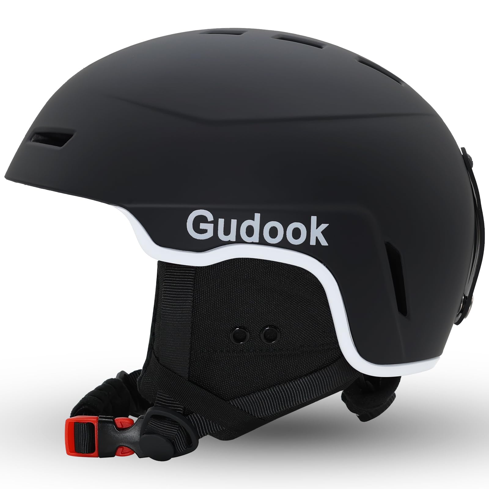 Skihelm Damen Herren Schneesporthelm für Skifahren/Snowboard mit Belüftungssystem, Schneehelm für Erwachsener & Jugend