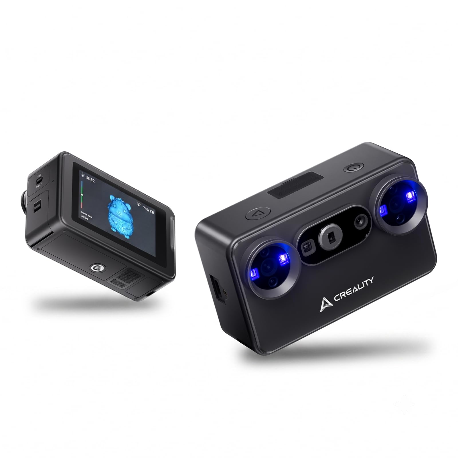 Creality Pika 3D-Scanner, tragbarer 3D-Scanner mit Blau-Laser & NIR