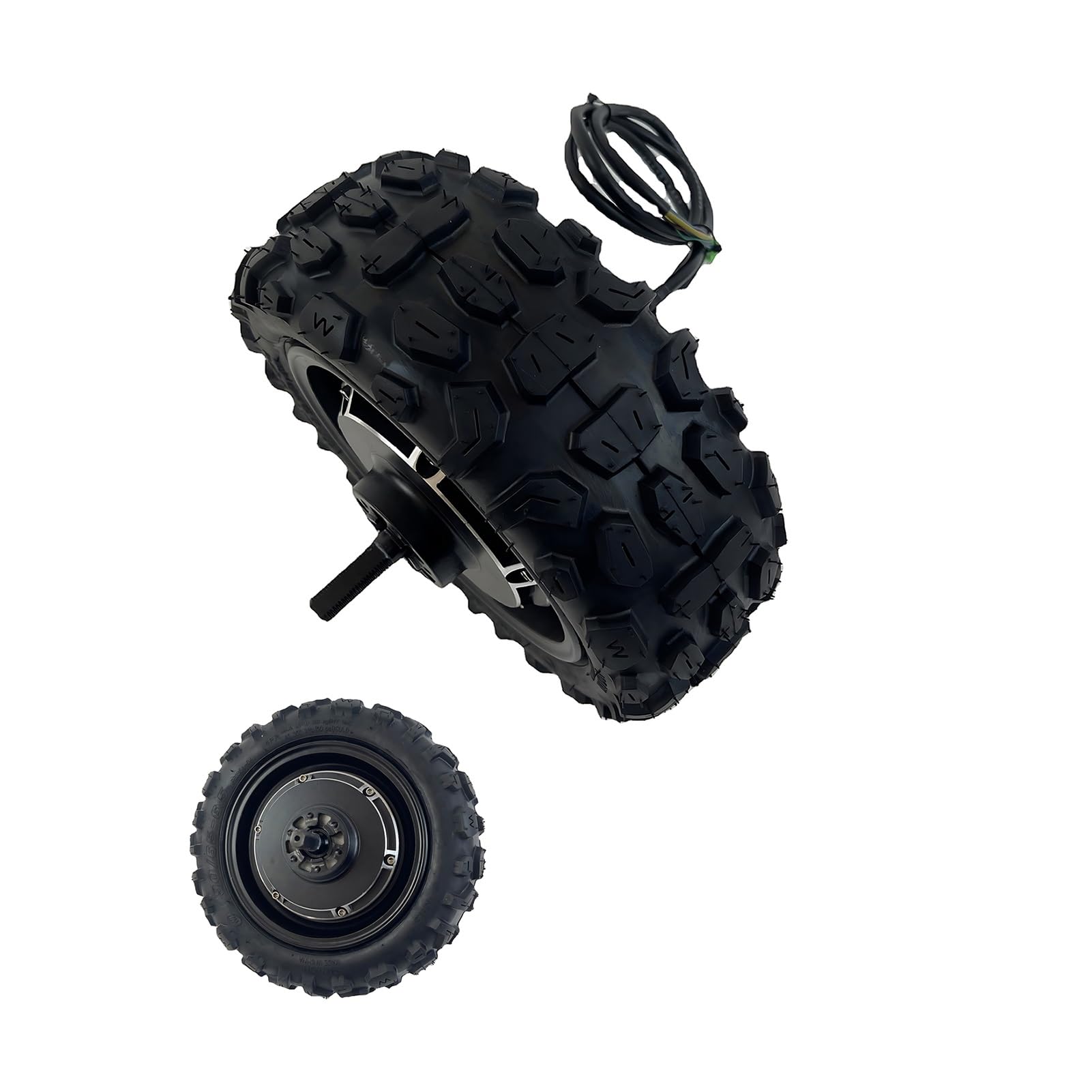 Motore Mozzo di Ricambio per Monopattino,Ruota Posteriore 11" | Motore per monopattino con design brushless,80Nm di coppia,protezione IPX6 e mozzo rinforzato in alluminio