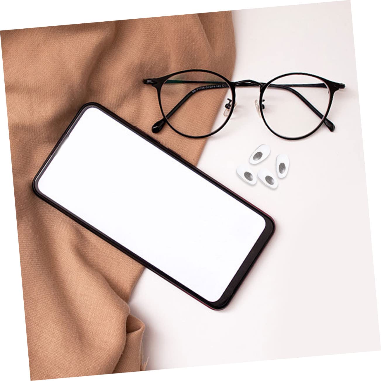 FRCOLOR 5 Juegos Almohadillas Para La Nariz Puños De Nariz De Gafas Almohadilla Para La Nariz Almohadillas Gafas Almohadillas Para Gafas Almohadilla Nasal Antideslizante 15 Pares * 5