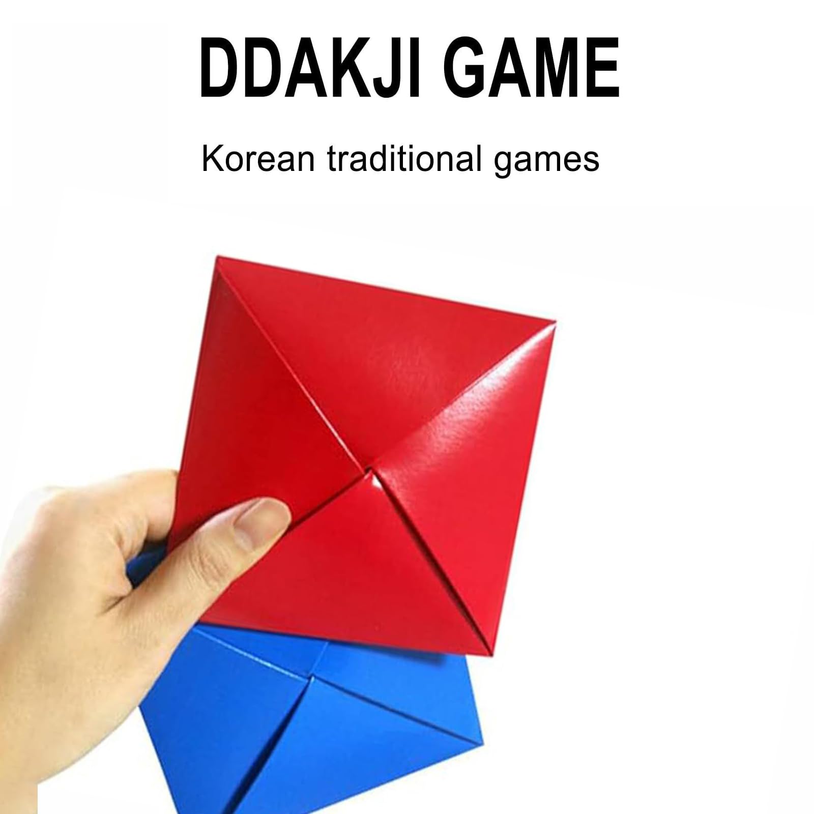 Jeu Traditionnel Coréen Gonggi - Coffret De 5 Pierres Colorées Avec Base Et Couvercle - Jeu De Poche, Adresse Et Concentration