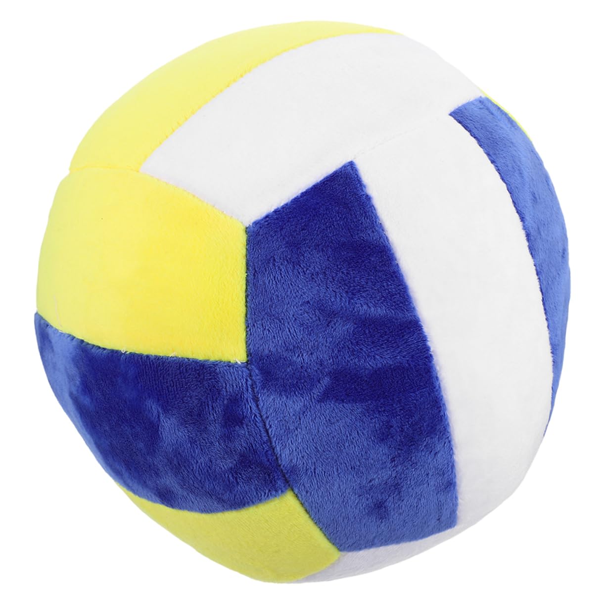 Coussin Peluche Décoration Maison Confortable Volleyball Réaliste en Tissu Doux Rembourrage Coton PP pour Fans de Volley-Ball et Garçon et Filles