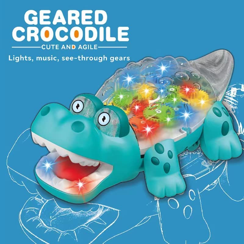 Jack-Royal-Transparent-Gear-Crocodile-Early-Learning-Toys-Games-Kids-Electric-Universal-Light-Music-Kids-Toys-Toys-Games-Collectibles-Educational-Toys-Musical-ToysGear-Crocodile
