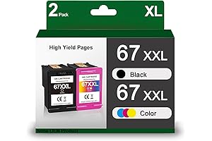 67XL Ink Cartridge Black/Color Combo Pack