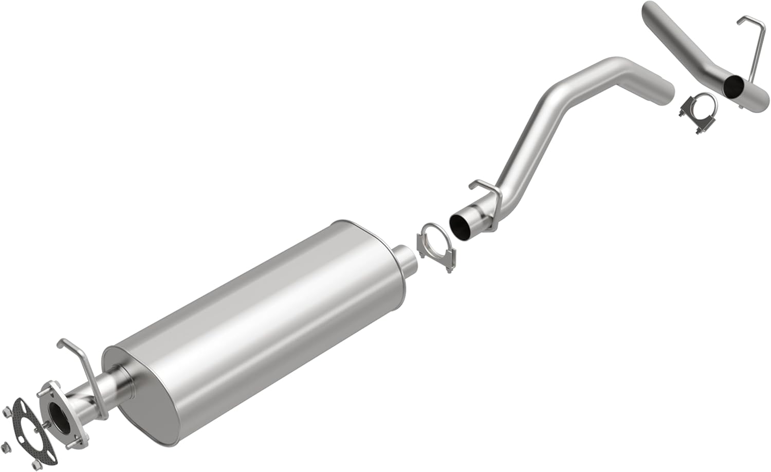 BRExhaust Replacement Exhaust System Kit 106-0097: Compatible with 2000-2005 Chevrolet Astro, 2000-2005 GMC Safari 4.3L