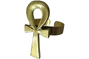 Egyptian Pharaoh's Eternity Key of Life Ankh Immortality Ring
