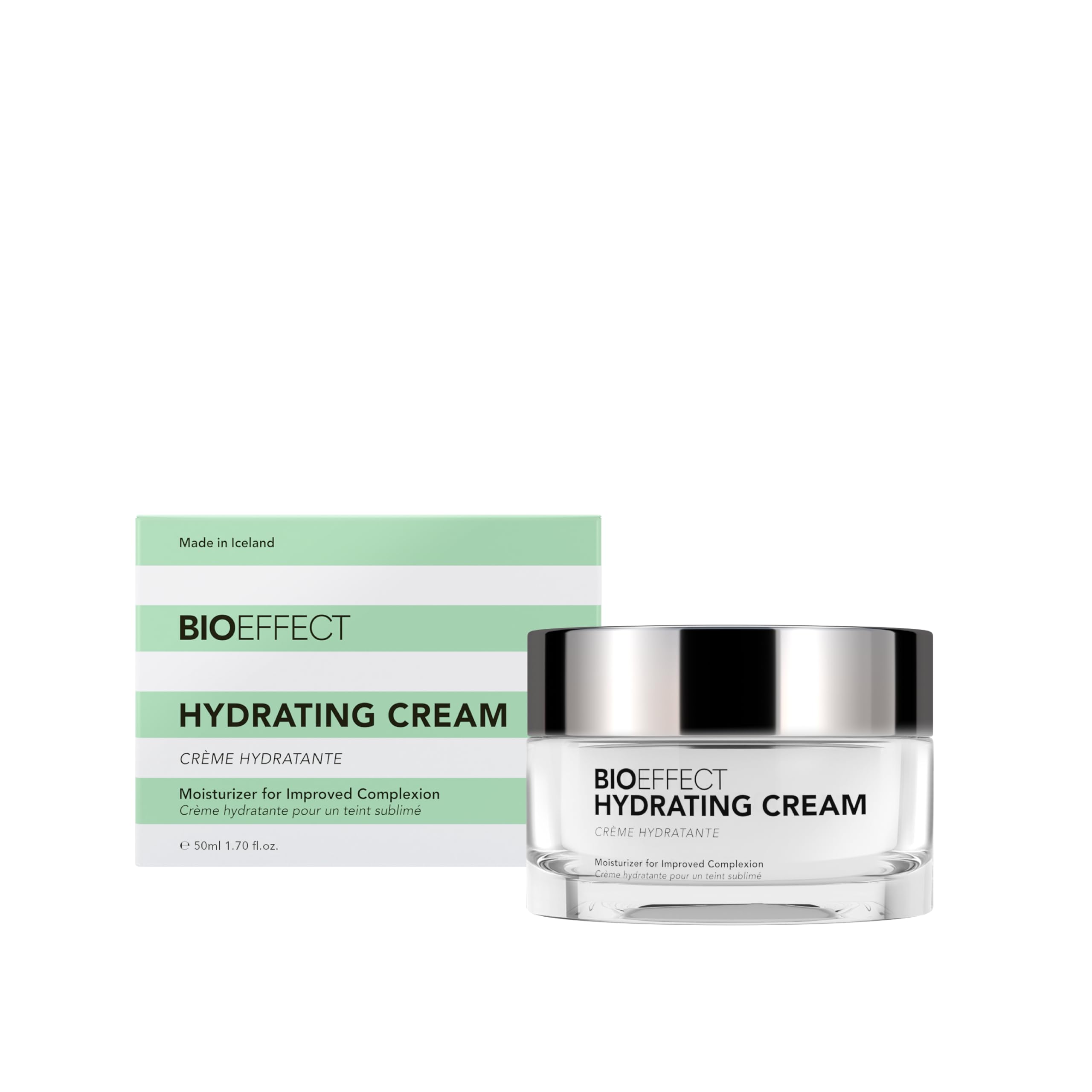 - Bioeffect Hydrating Cream Moisturizer | Lightweight Oil-Free Water Cream with Pure Icelandic Water, Hyaluronic Acid & Vitamin E to Smooth & Plump Skin | Fragrance-Free, 50 mL / 1.7 oz