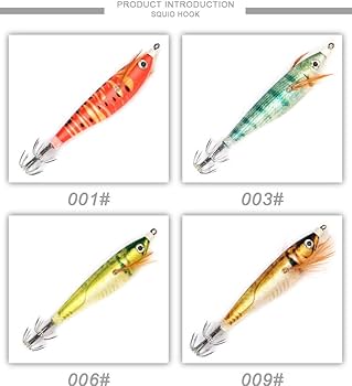 エギ　餌木 Amazon | エギ 餌木 夜光 疑似餌 お徳用 夜行エギルアー 7カラー