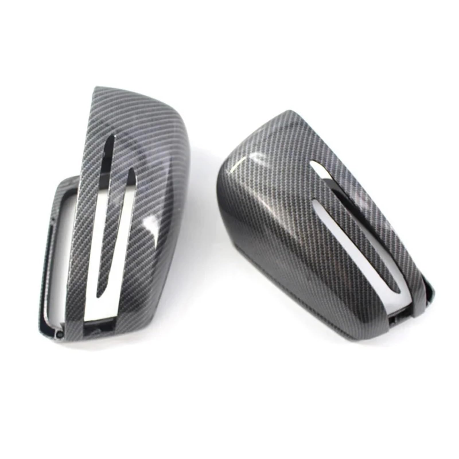 FVYRH Rearview Mirror Housing Side Mirror Cover Cap Compatible with Mercedes Benz A C E S Class W204 W212 W176 Spare Parts A2128100164 A2128100264