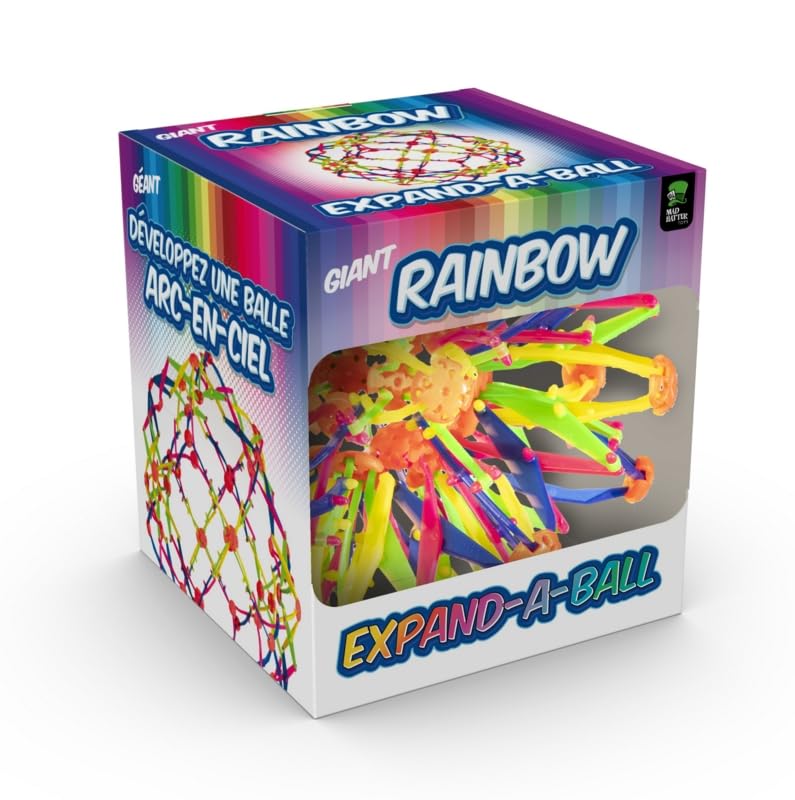 Giant Rainbow Expand A Ball Collapsible Expanding Sphere Toy Magic Ball