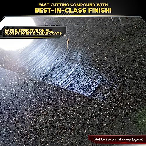 Meguiar'S M10508 Ultra-Cut Compound - Professional Grade Formula With Fast Cutting Action That Removes Scratches thumb #1