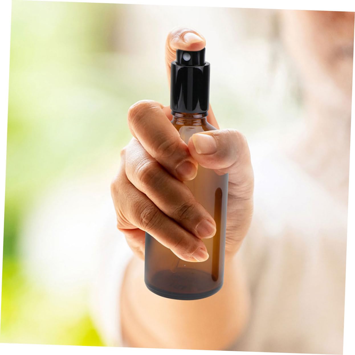 minkissy 12 Bottiglie Spray in Vetro 30ml Riutilizzabili per Oli Essenziali Travel e Business Trip, Flaconi Spray Vuoti Multiuso Facili da Trasportare