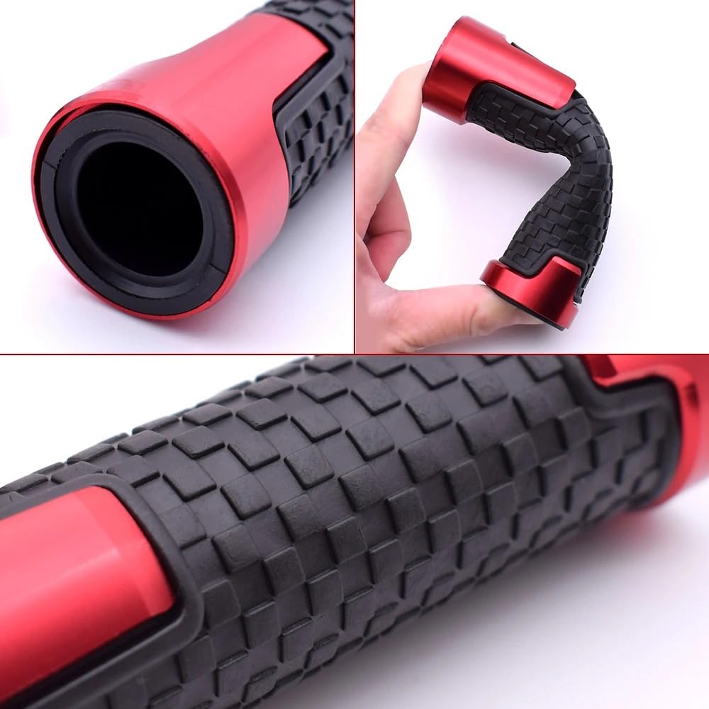 7/8 "22mm Universale Maniglia Moto Manubrio Mano Bar Grip Per CB 599 CB 600 CB599 CB600F HORNET 1998-2006 2003 2004 Titanio