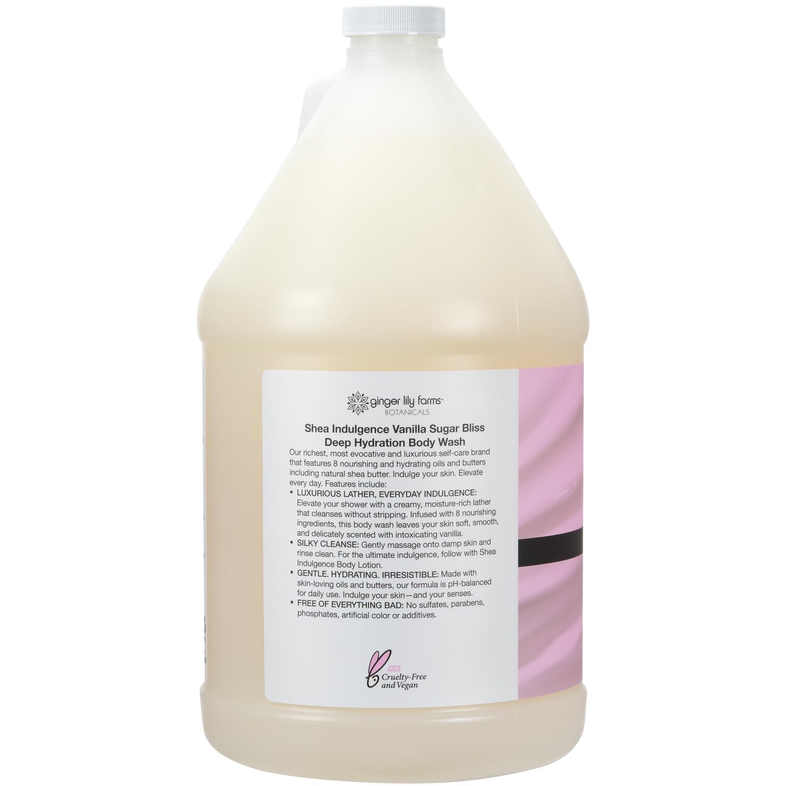 Ginger Lily Farms Shea Indulgence Deep Hydration Body Wash Refill