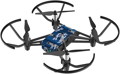 MightySkins Skin compatible con DJI Ryze Tello Drone – Cajas de viaje en el tiempo | Funda protectora de vinilo duradera y única | Fácil de aplicar,