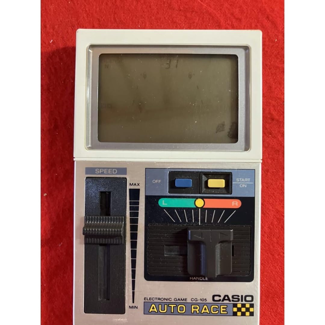 Amazon.co.jp: カシオ AUTO RACE CG-105 1982 オートレース レトロ