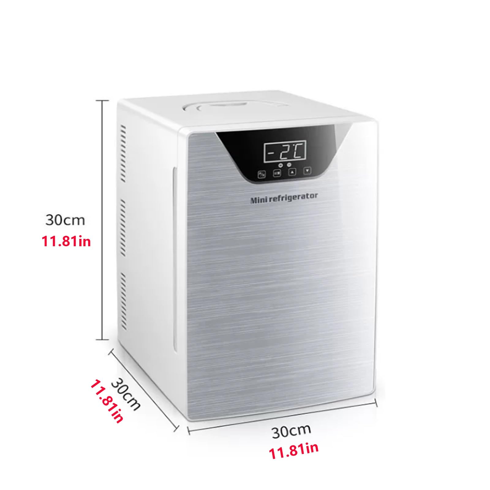 17L Frigorifero Skincare con Funzione Caldo Freddo per Ufficio Camera Auto