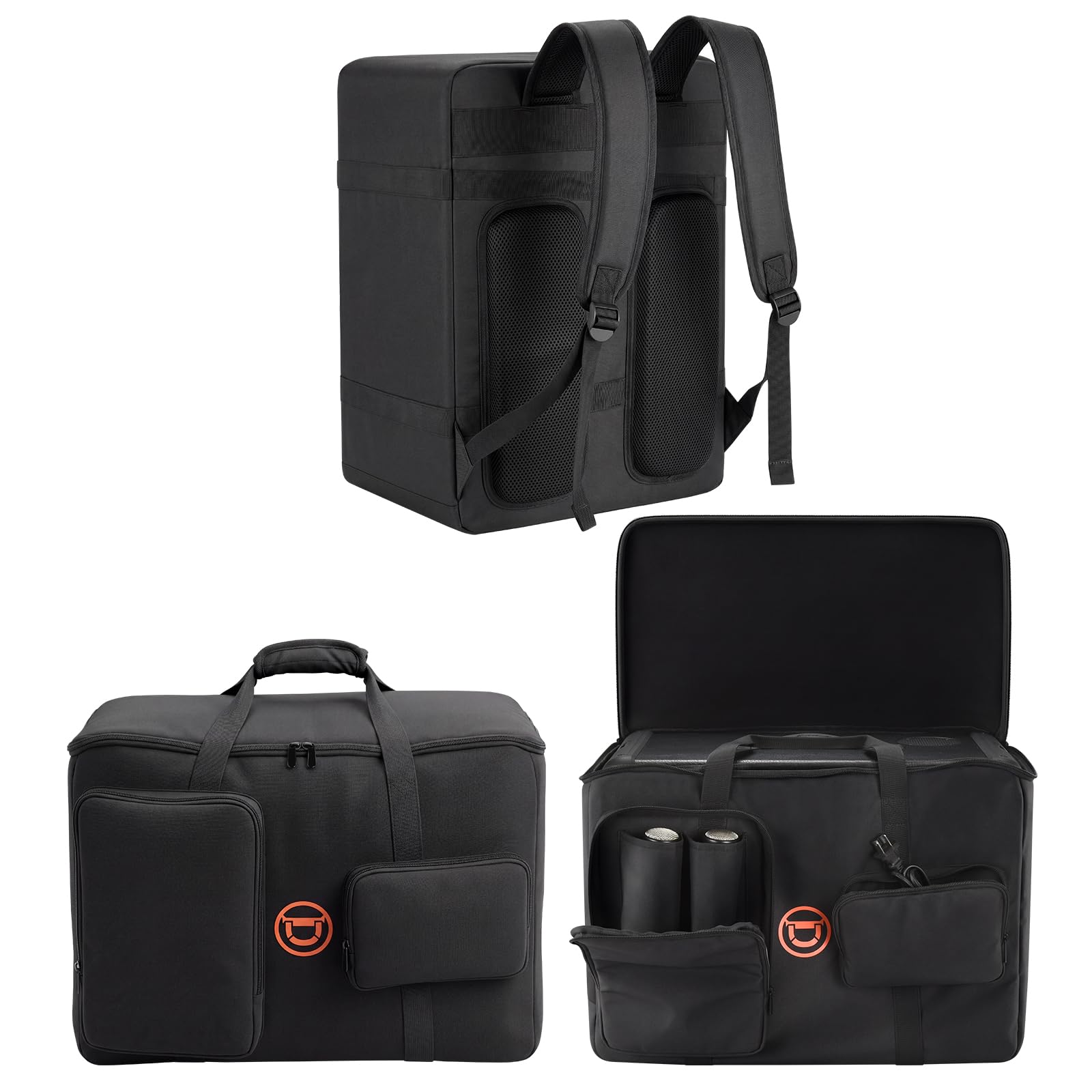 Custodia da Trasporto Copertura Compatibile con Marshall Bromley 450 - Altoparlante portatile per feste, Borsa da Viaggio Zaino per Marshall Bromley 450 e Accessori, Nero