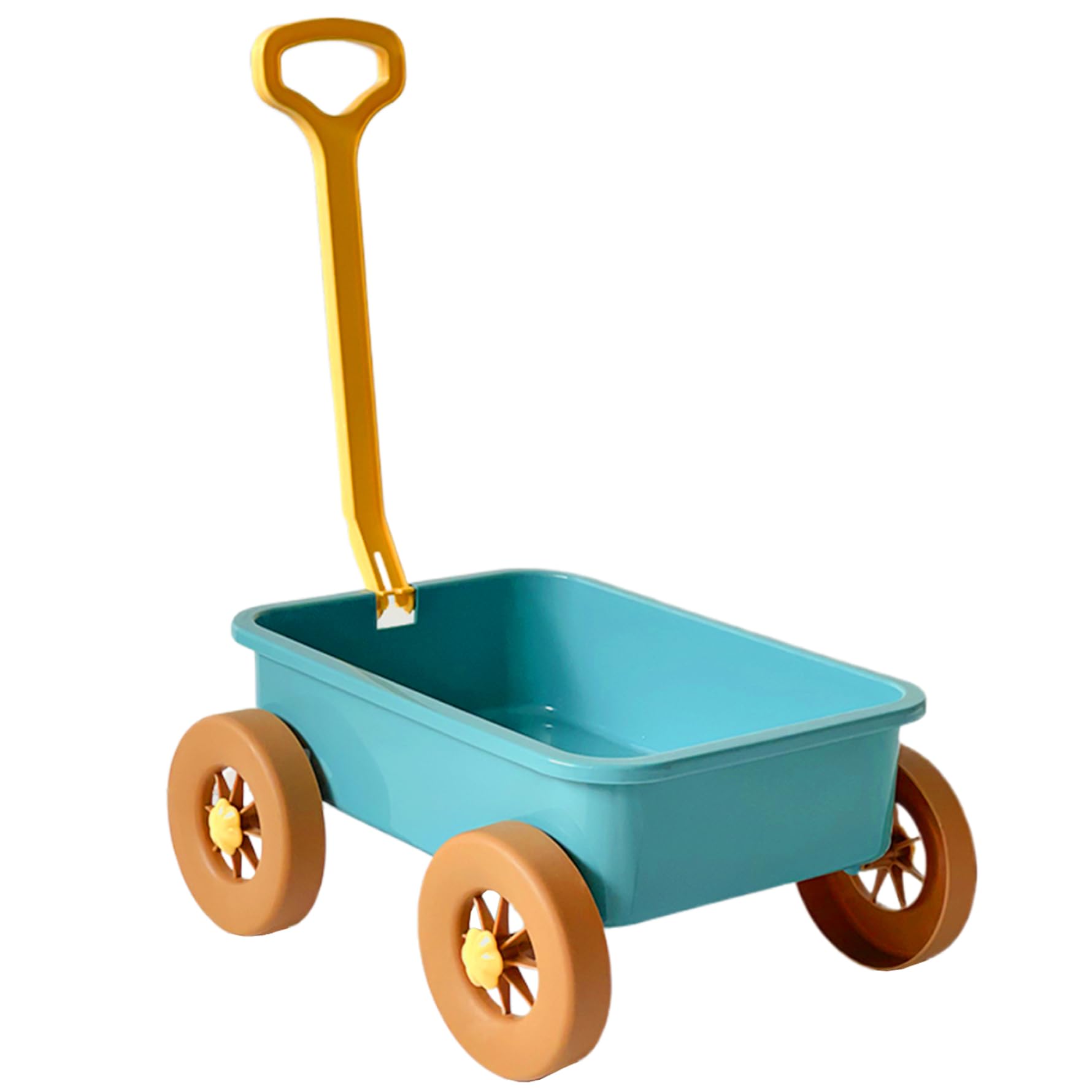 Carro giocattolo Carro giocattolo in plastica per bambini 15x11x7, 1 pollici Giocattoli da spiaggia per bambini per giocare Acqua Sabbia riutilizzabile per l'estate, Blu