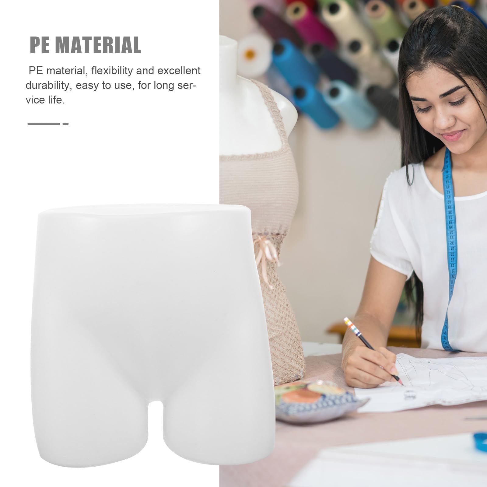 Zerodeko Mannequin de Présentation Hanches pour sous-Vêtements Garçon et Filles Garçon Fille Support Stable pour Magasins et Expositions